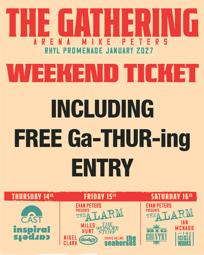 THE GATHERING 2027 - Weekend ticket (including GA-Thur-ING access)